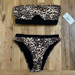 Fashion Nova Envya Leopard Bikini